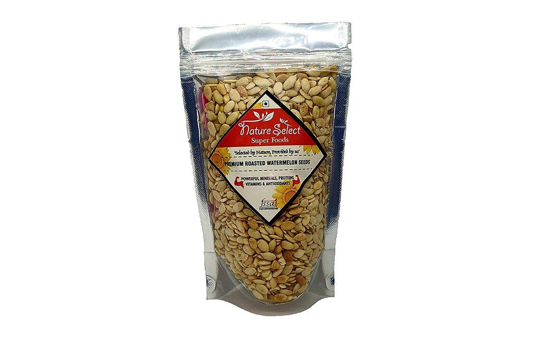 Nature Select Superfoods Premium Roasted Watermelon Seeds   Shrink Pack  100 grams